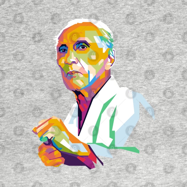 Helio Gracie Popart Uncurve by REKENINGDIBANDETBRO